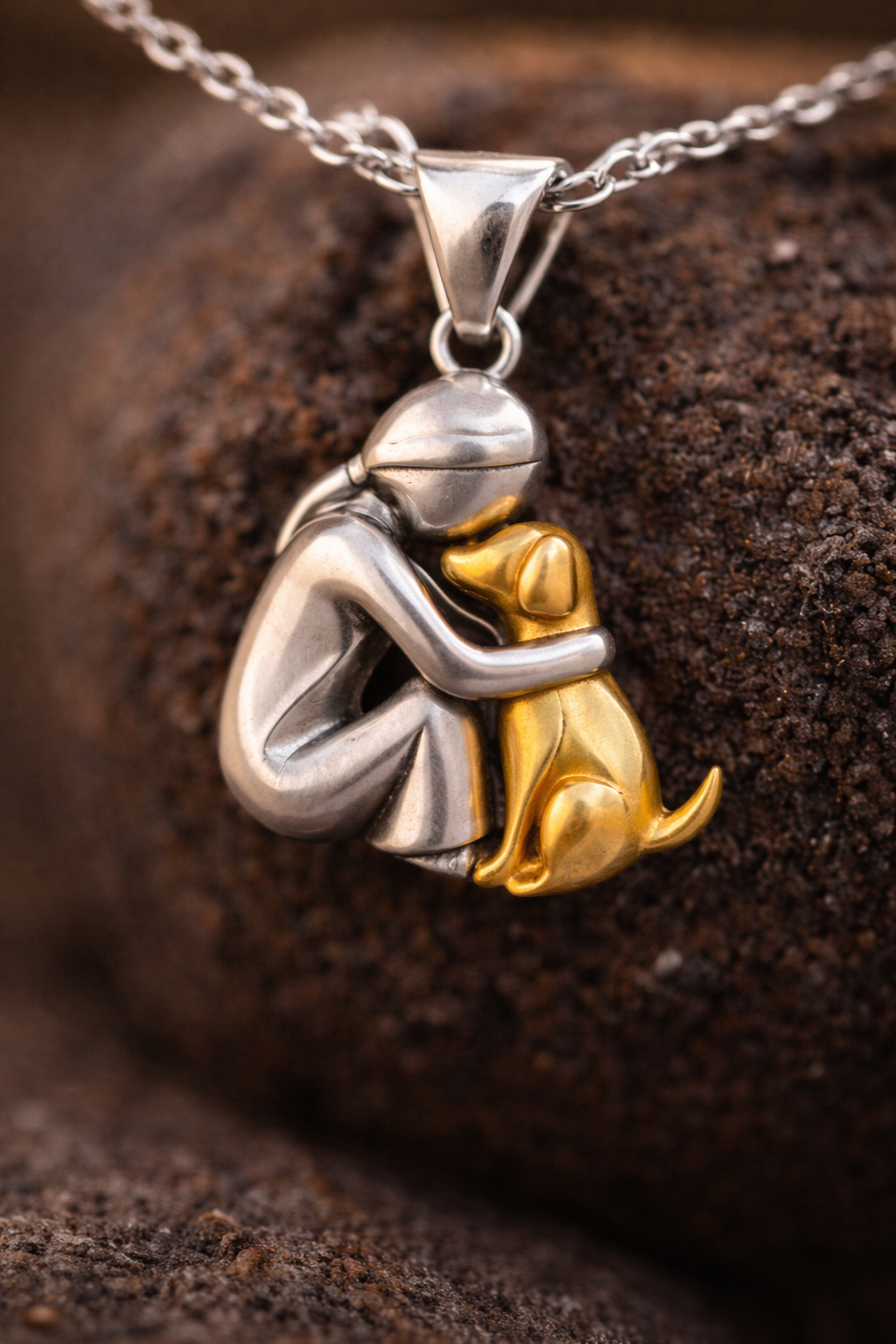 Tidlös Omfamning – Silver & Guld