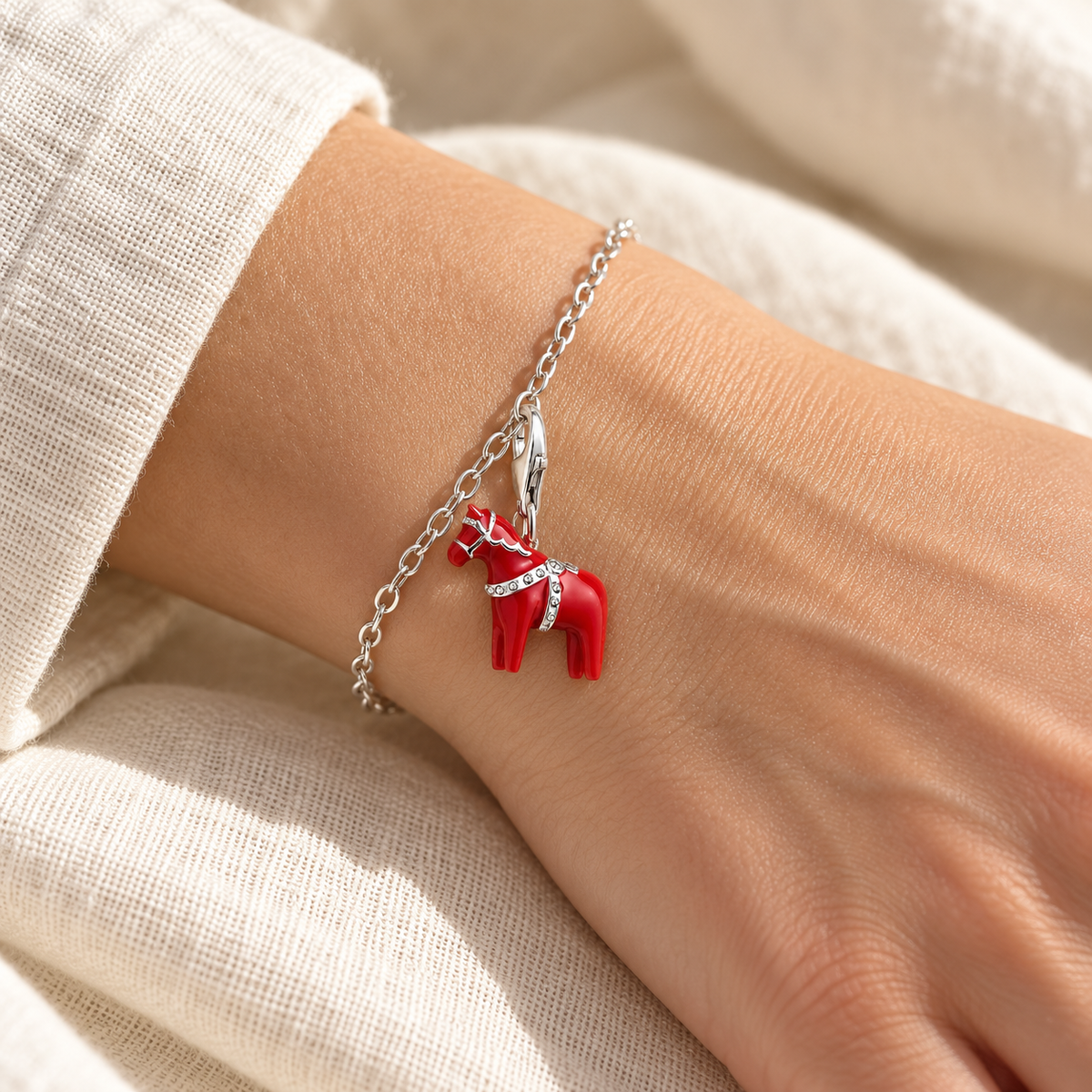 Dala | Dalahäst i 925 sterlingsilver
