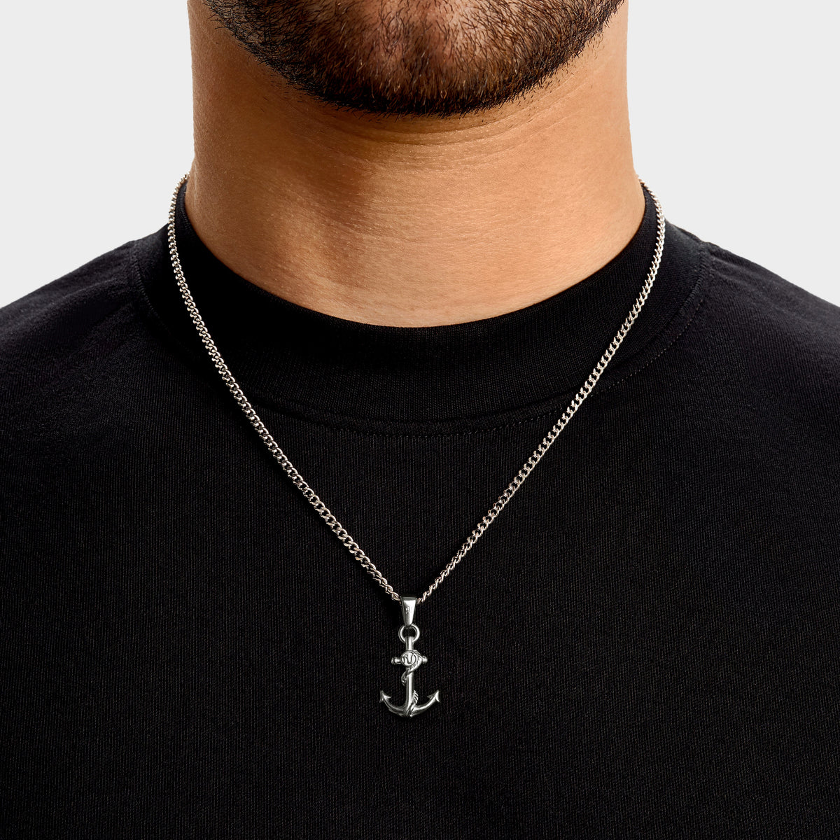 Ankarhalsband - Silver