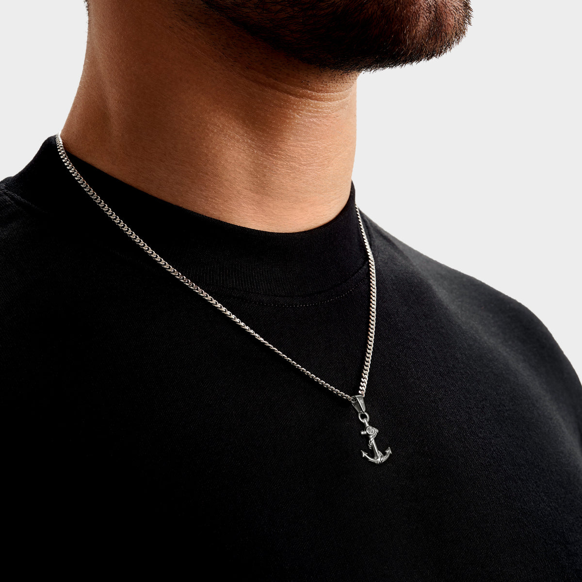 Ankarhalsband - Silver