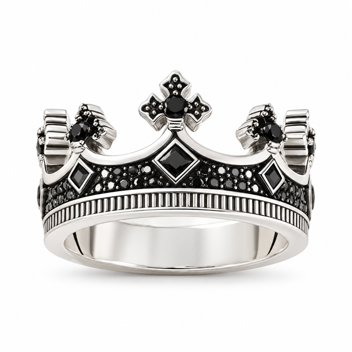 Royal | Kronring i silver