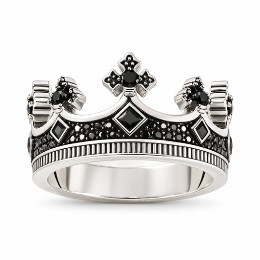 Royal | Kronring i silver