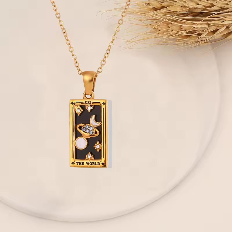 Arcana Tarot Halsband - WORLD