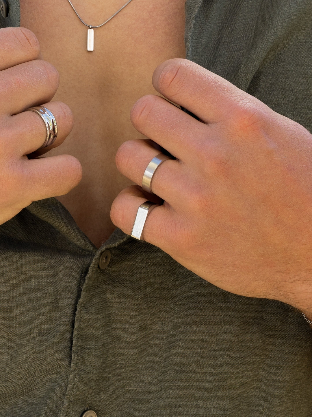 UNISIZE TROPEZ RING | Silver