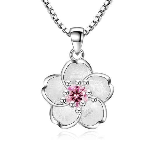 Blommande blomsterhalsband