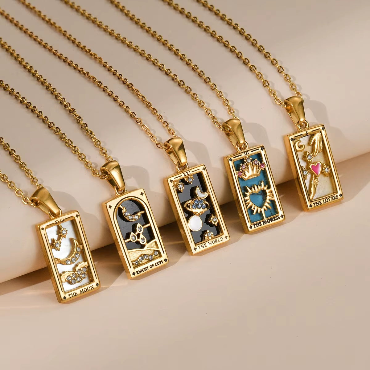 Arcana Tarot Halsband - THE LOVERS