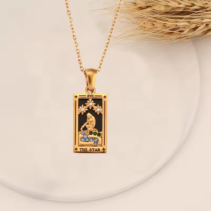Arcana Tarot Halsband - THE STAR