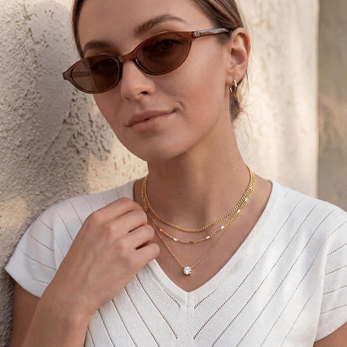 Trio Glow Halsbandsset