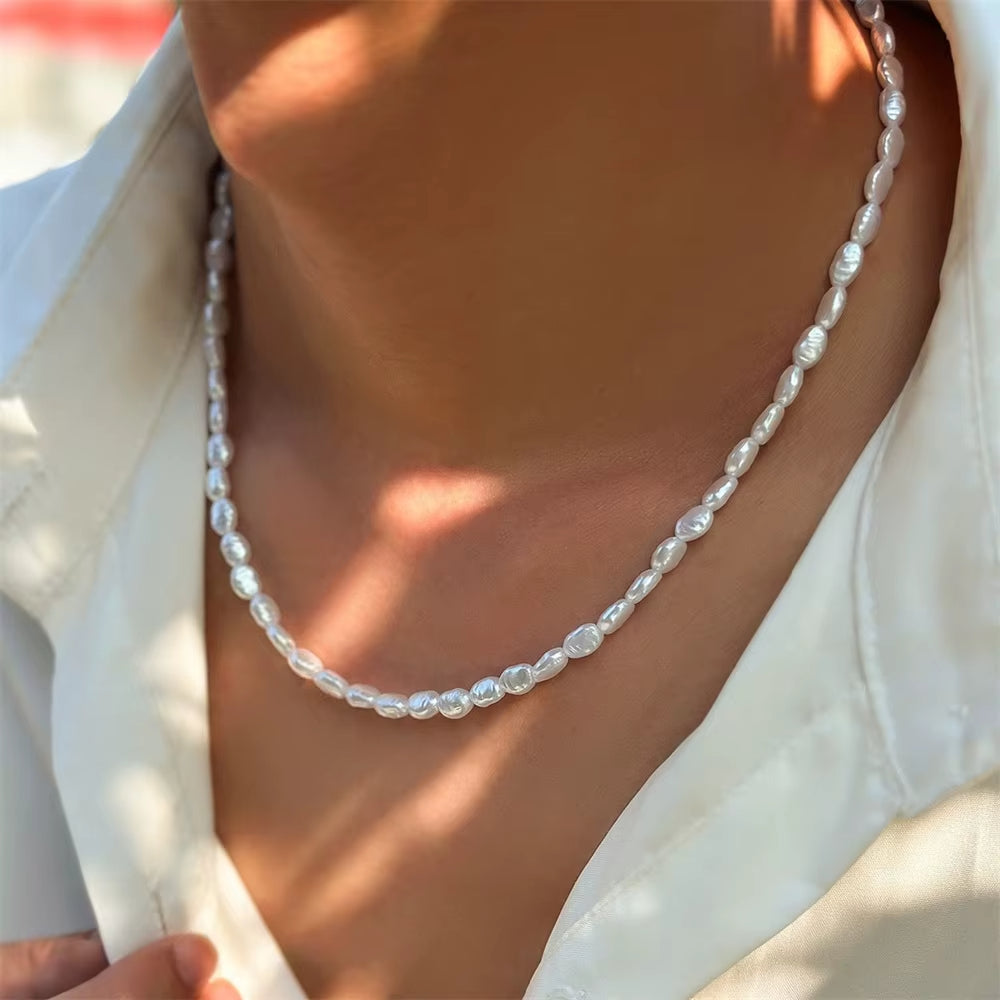 Klassiskt barockpärlhalsband