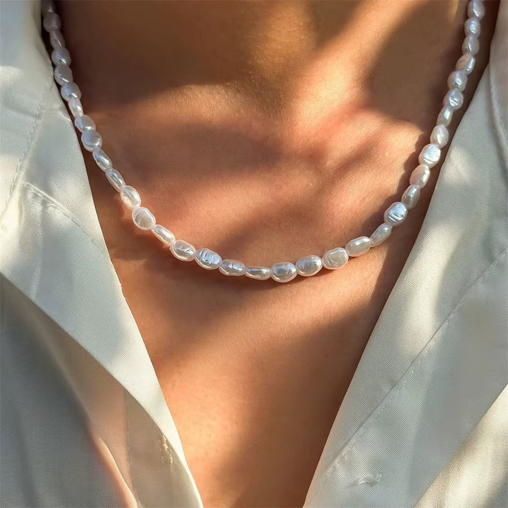 Klassiskt barockpärlhalsband